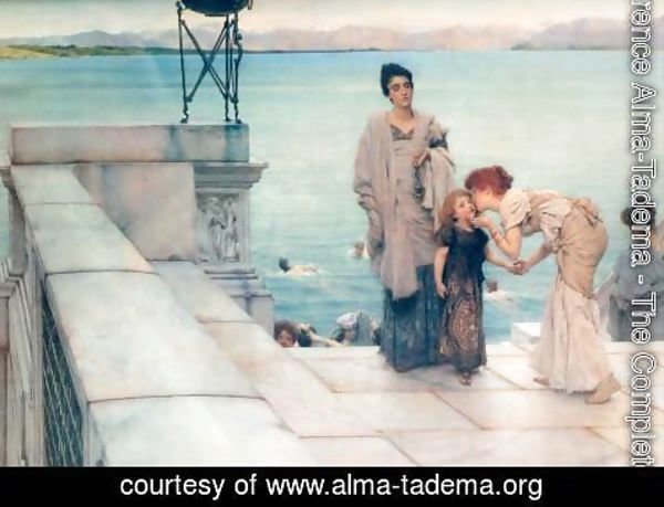 Sir Lawrence Alma-Tadema - A Kiss