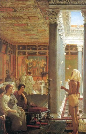 Sir Lawrence Alma-Tadema - Egyptian Juggler