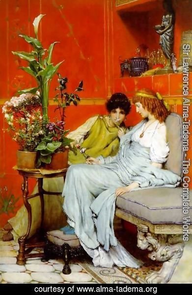 Sir Lawrence Alma-Tadema - Confidences