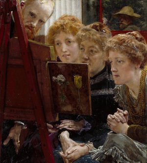 Sir Lawrence Alma-Tadema - A Family Group