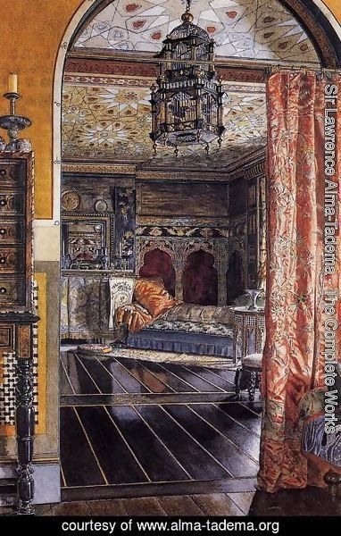 Sir Lawrence Alma-Tadema - The Drawing Room at Townshend House