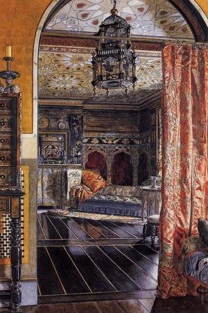 Sir Lawrence Alma-Tadema - The Drawing Room at Townshend House