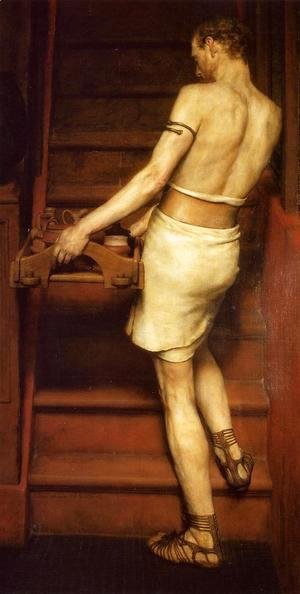 Sir Lawrence Alma-Tadema - The Roman Potter