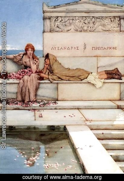 Sir Lawrence Alma-Tadema - Xanthe and Phaon