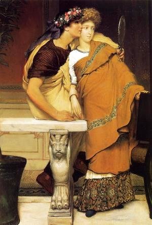 Sir Lawrence Alma-Tadema - The Honeymoon