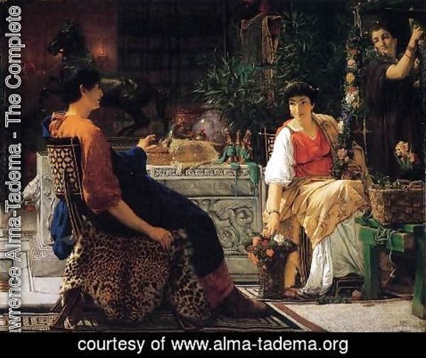 Sir Lawrence Alma-Tadema - Preparations for the Festivities
