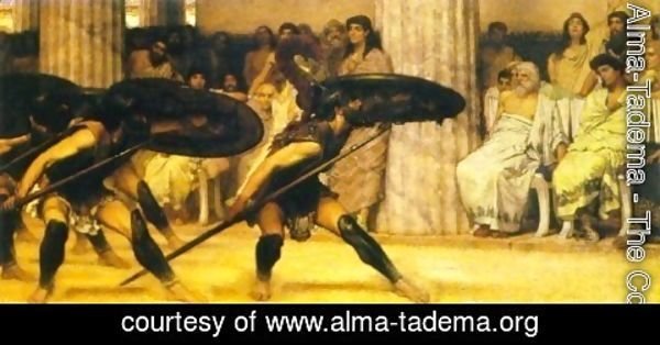 Sir Lawrence Alma-Tadema - The Pyrrhic Dance