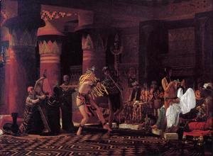 Sir Lawrence Alma-Tadema - Pastimes in Ancient Egypt, 3,000 Years Ago