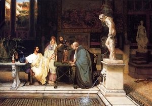 Sir Lawrence Alma-Tadema - A Roman Art Lover 2