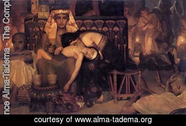 Sir Lawrence Alma-Tadema - The Death of the First Born