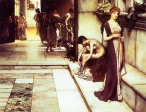 Sir Lawrence Alma-Tadema - The Apodyterium