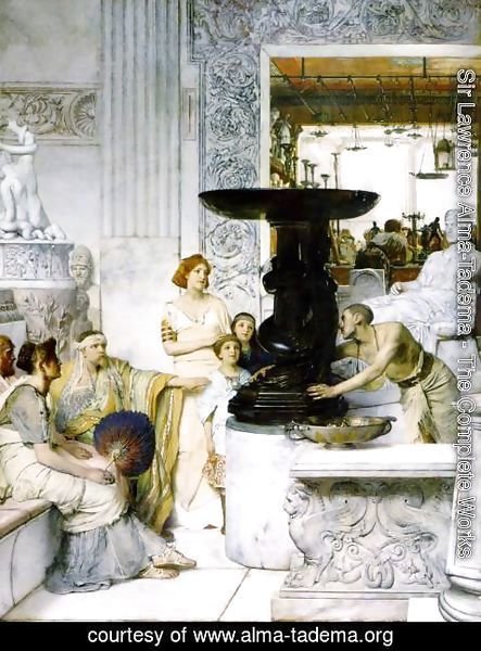 Sir Lawrence Alma-Tadema - The Sculpture Gallery