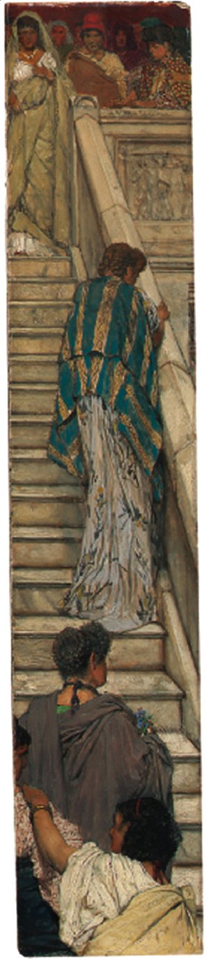 Sir Lawrence Alma-Tadema - The Staircase