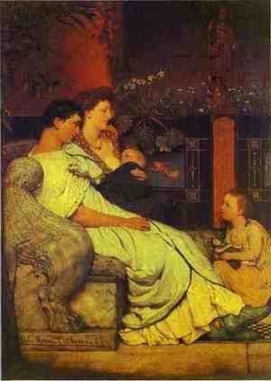 Sir Lawrence Alma-Tadema - Roman Family