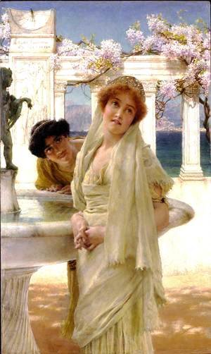 Sir Lawrence Alma-Tadema - A Difference Of Opinion 1896