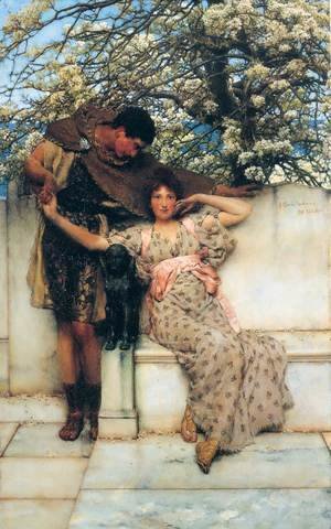 Sir Lawrence Alma-Tadema - Promise Of Spring 1890