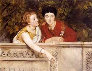 Sir Lawrence Alma-Tadema - Gallo Roman Women