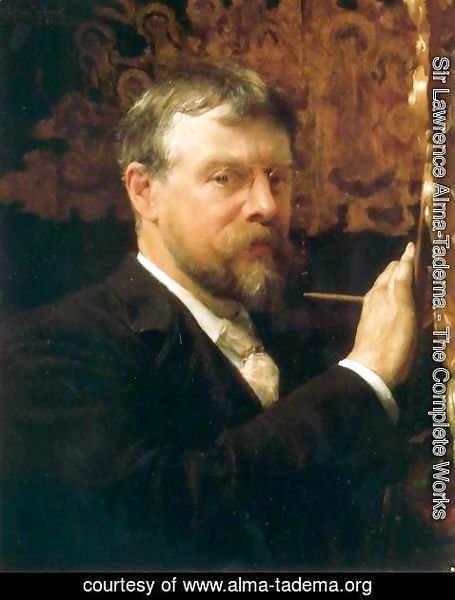 Sir Lawrence Alma-Tadema - Self Portrait