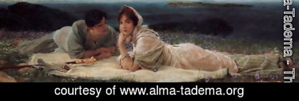 Sir Lawrence Alma-Tadema - A World Of Their Own