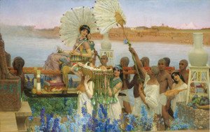 Sir Lawrence Alma-Tadema - The Finding of Moses, 1904