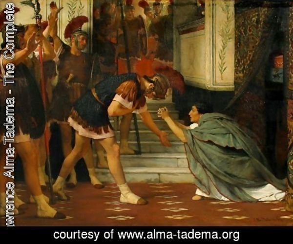 Sir Lawrence Alma-Tadema - Claudius Summoned