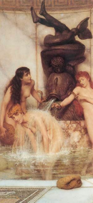 Sir Lawrence Alma-Tadema - Strigils and Sponges