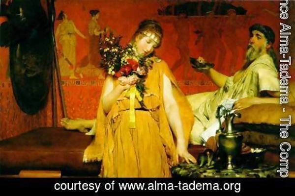 Sir Lawrence Alma-Tadema - Between Hope and Fear