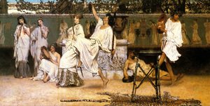 Sir Lawrence Alma-Tadema - Bacchanale