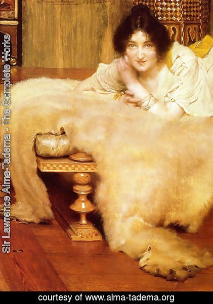 Sir Lawrence Alma-Tadema - A Listener