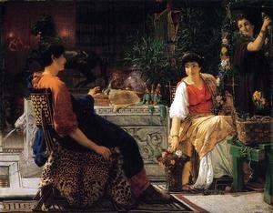 Sir Lawrence Alma-Tadema - Preparations for the Festivities
