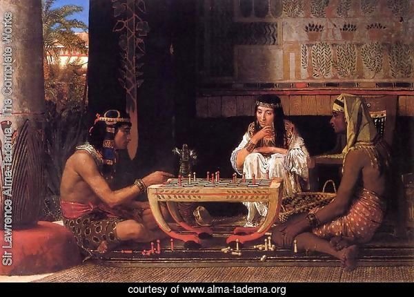 Egyptian Chess Players