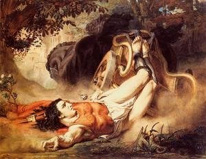 Sir Lawrence Alma-Tadema - The Death of Hippolytus