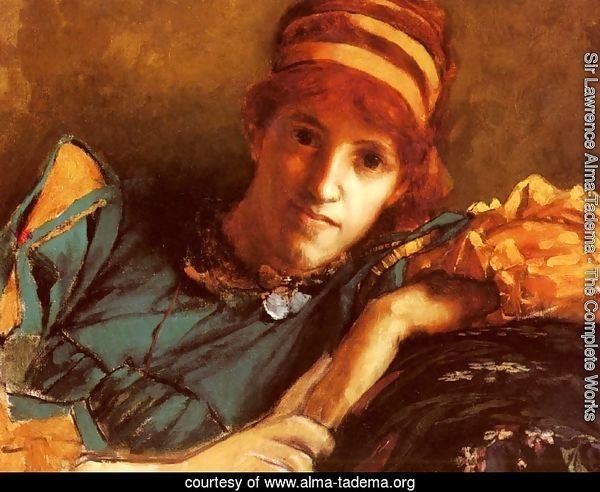 Portrait Of Miss Laura Theresa Epps (Lady Alma-Tadema)