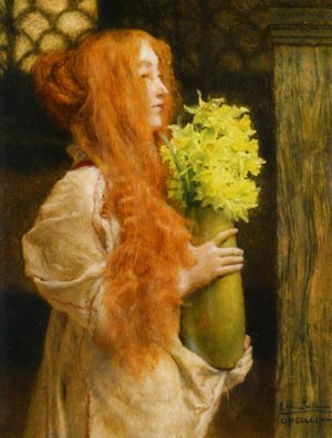 Sir Lawrence Alma-Tadema - Spring Flowers