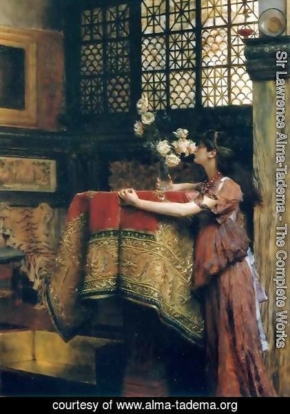 Sir Lawrence Alma-Tadema - In My Studio