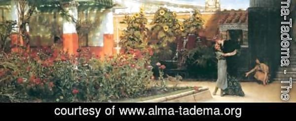 Sir Lawrence Alma-Tadema - A Hearty Welcome