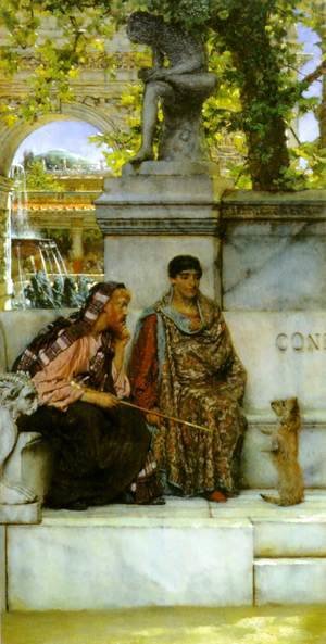 Sir Lawrence Alma-Tadema - In the Time of Constantine