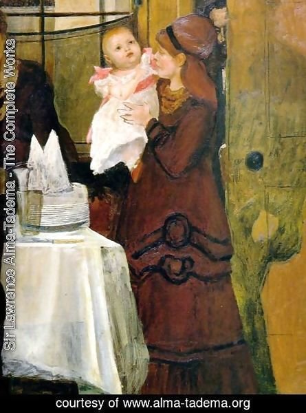Sir Lawrence Alma-Tadema - The Epps Family Screen