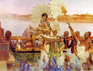 Sir Lawrence Alma-Tadema - The Finding of Moses