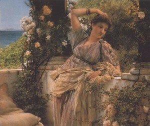 Sir Lawrence Alma-Tadema - Thou Rose of All Roses