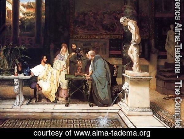 Sir Lawrence Alma-Tadema - A Roman Art Lover 2