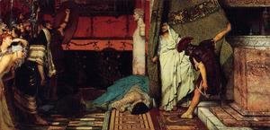 Sir Lawrence Alma-Tadema - A Roman Emperor - Claudius