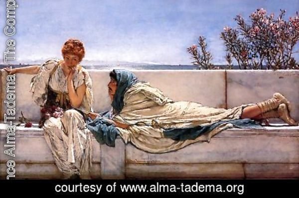 Sir Lawrence Alma-Tadema - Pleading