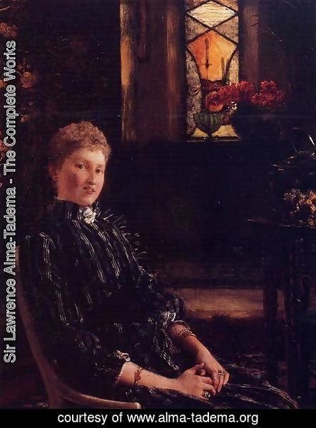 Sir Lawrence Alma-Tadema - Mrs. Ralph Sneyd