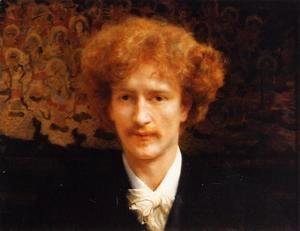 Sir Lawrence Alma-Tadema - Portrait of Ignacy Jan Paderewski