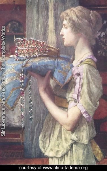 Sir Lawrence Alma-Tadema - A Crown