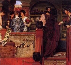 Sir Lawrence Alma-Tadema - Hadrian Visiting a Romano-British Pottery 2