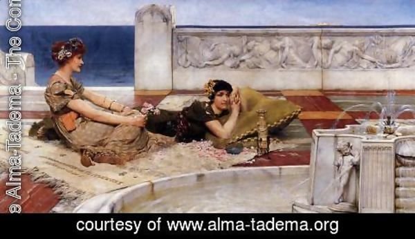Sir Lawrence Alma-Tadema - Love's Votaries