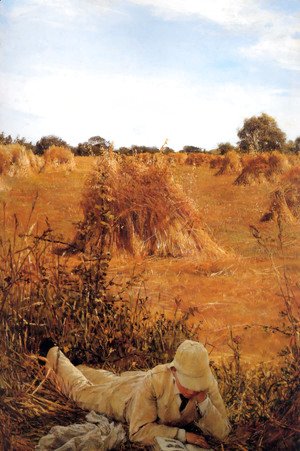 Sir Lawrence Alma-Tadema - Ninety-Four Degrees in the Shade