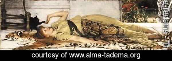 Sir Lawrence Alma-Tadema - Play Garden